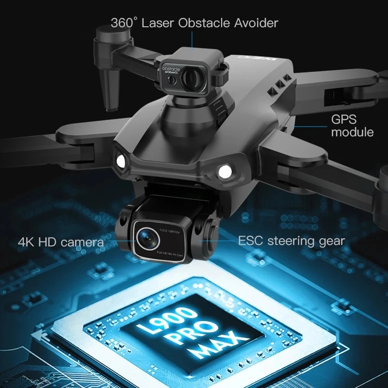L900 Pro MAX GPS Drone 4K Prof - Drone Camera Professional ulasan dan harga