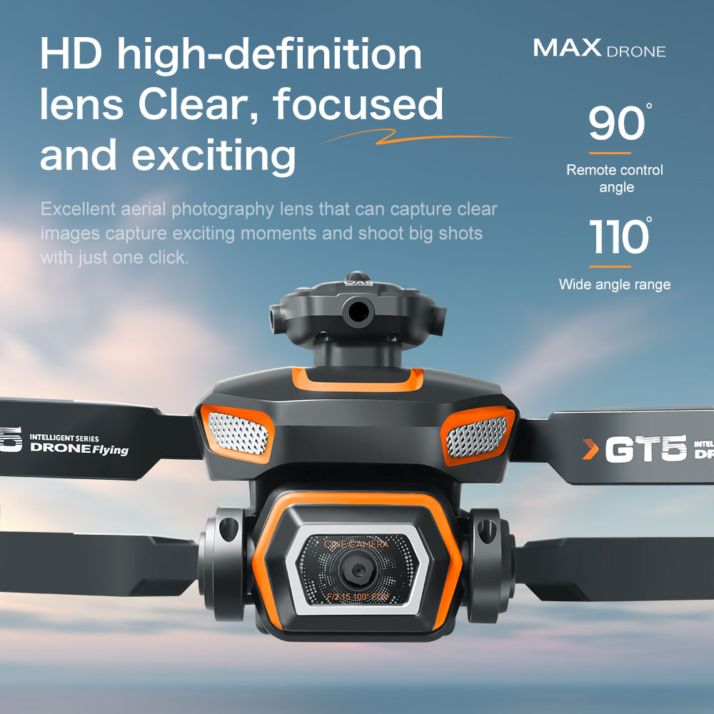 OriginalGT5 Mini Drone 4K HD d - Drone Camera Wide Angle ulasan dan harga